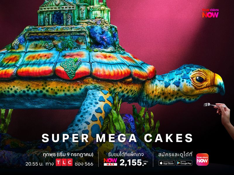Super Mega Cakes การแข่งขันเค้กสุดยิ่งใหญ่ที่จุดประกายความว้าว!